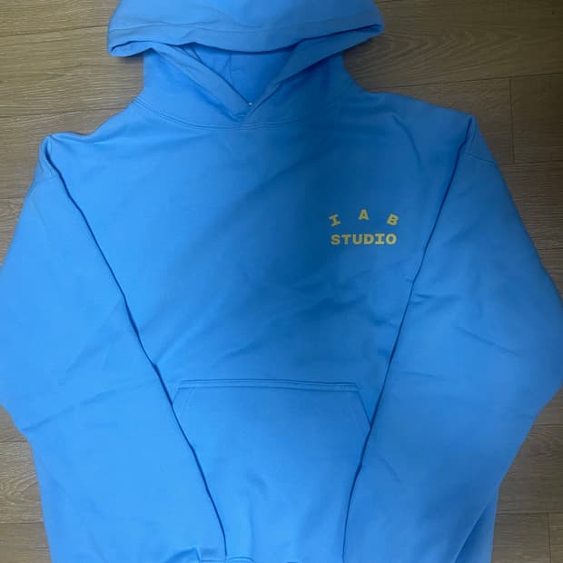 아이앱 후드 스카이 블루 레몬 XL