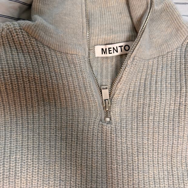 Mento 니트집업