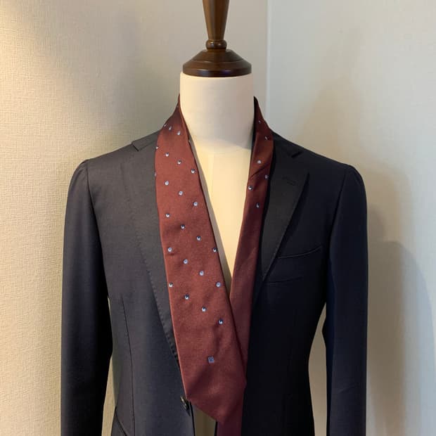 지방시(GIVENCHY) 혼방 도트디자인 명품넥타이 A+등급 7.7cm