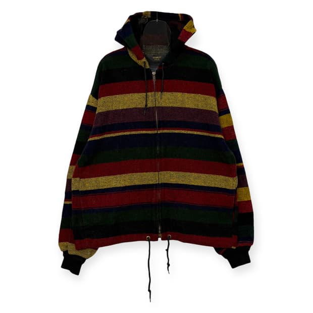 80s~90s 빈티지 블랑켓 후드 자켓