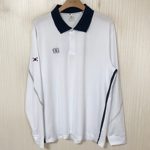 코오롱스포츠 대한민국 양궁국가대표 선수지급 시합용셔츠 110 김우진