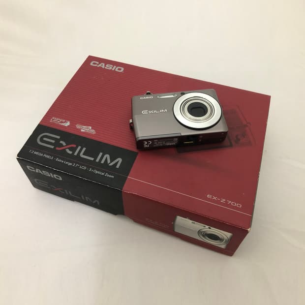 (박스셋) 카시오 엑슬림 exilim EX-Z700 빈티지 디카