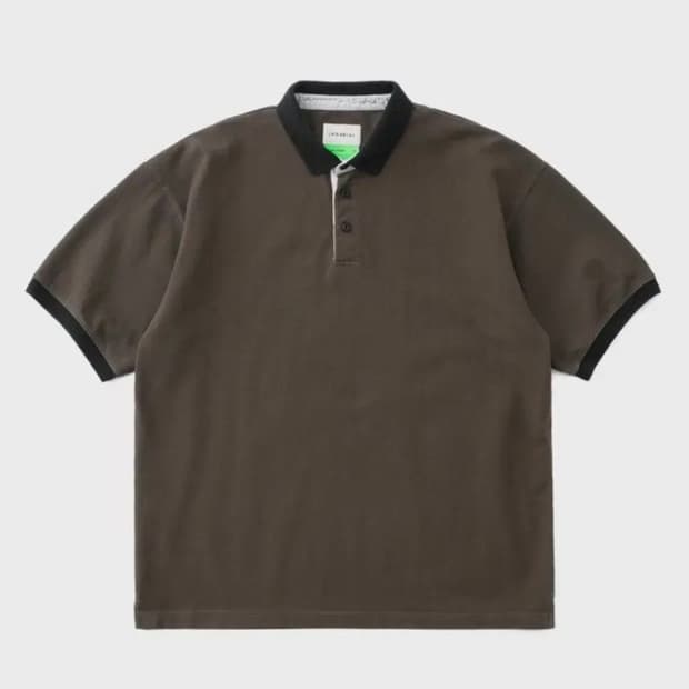 카키스 campus polo brown 2사이즈