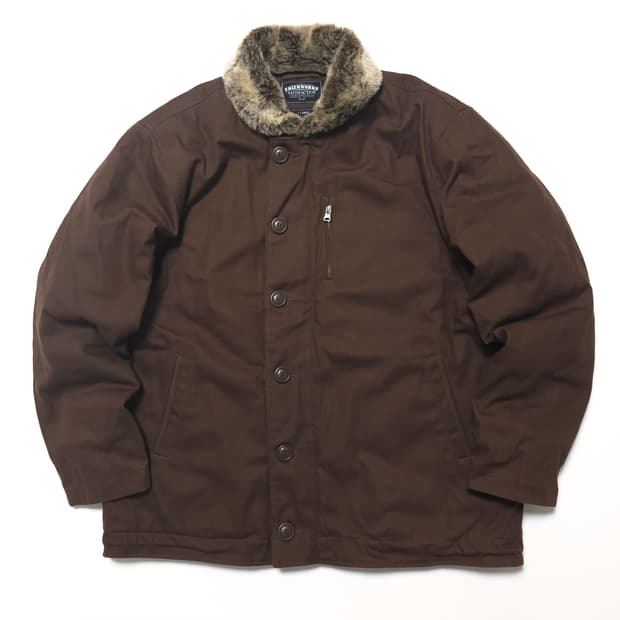 프리즘웍스 에드거 N-1 덱자켓 브라운