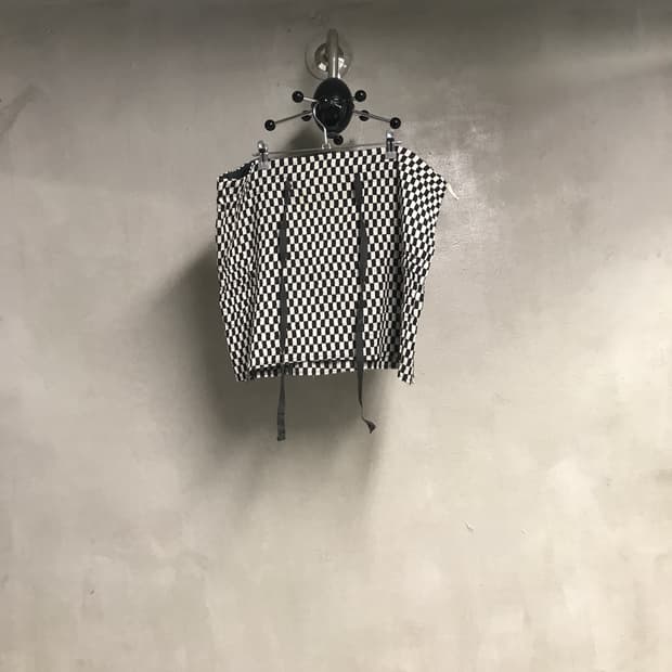 마르니 체크패턴 스커트 40