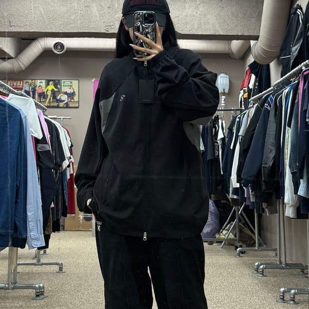산산기어 트랙자켓 블랙 S32