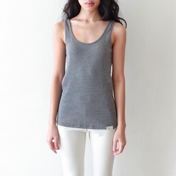 샵페어리 basic sleeveless (charcoal)