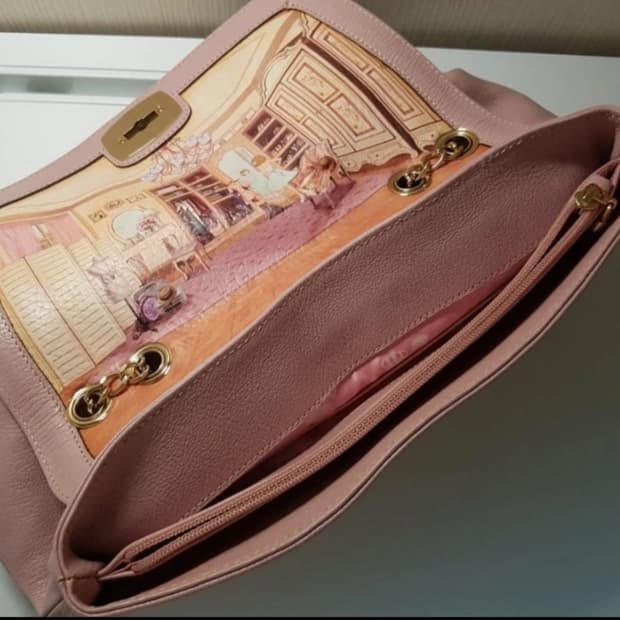 소노비 연핑크 가방