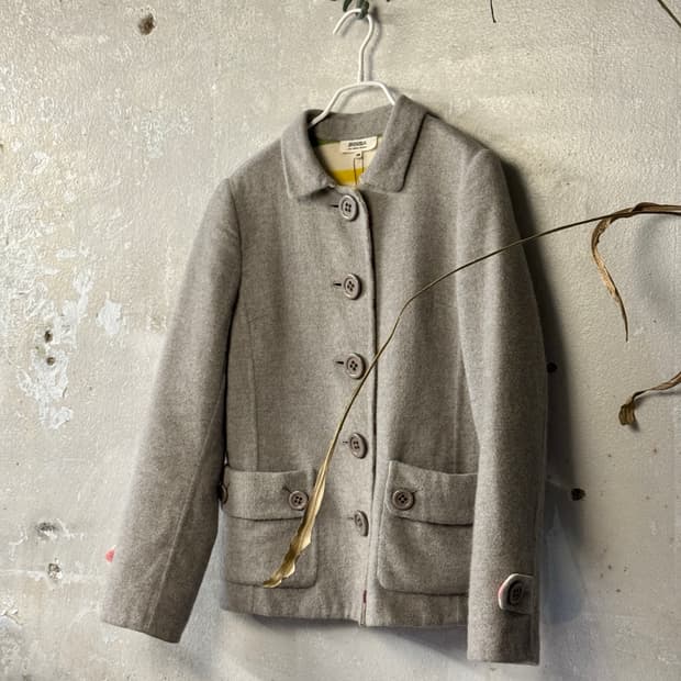 44 ) SONIA RYKIEL Angola Single Jacket