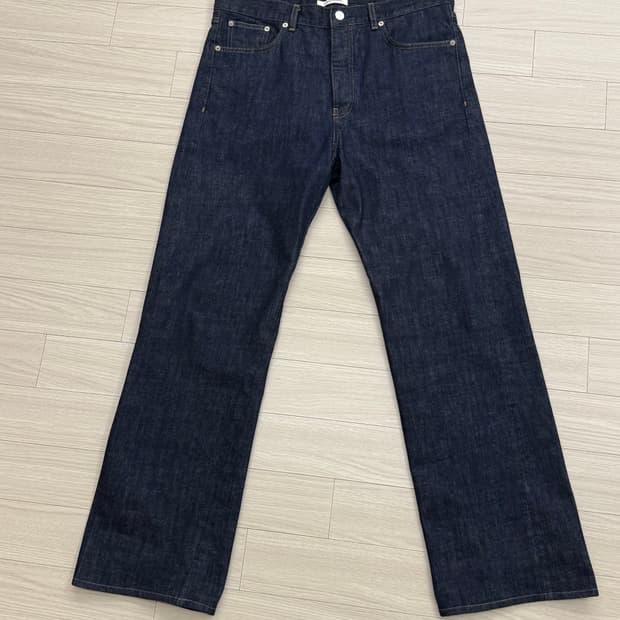 선플라워 Straight Twist 인디고 데님