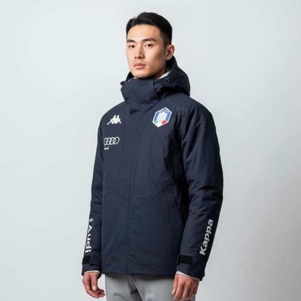 카파 이탈리아 아우디 스키 점퍼 L