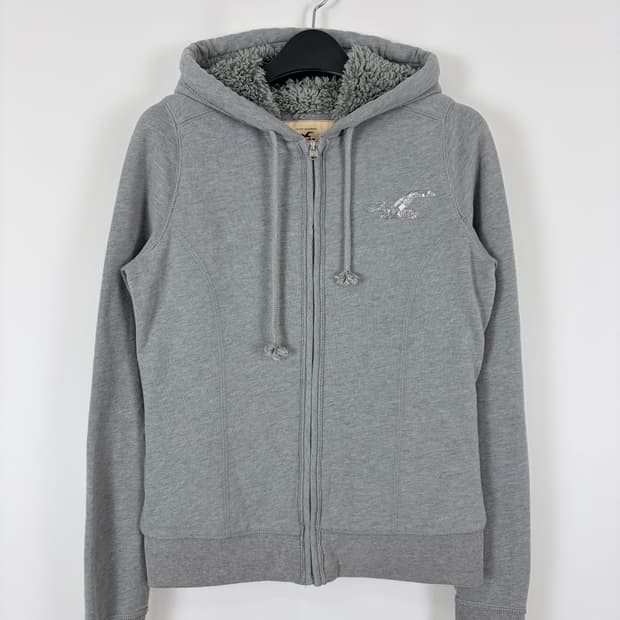 a177) 홀리스터 울프죠 후드집업