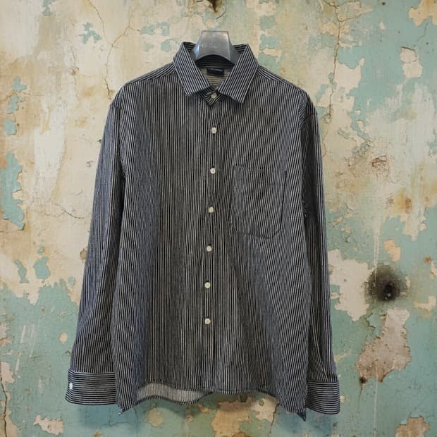 Urban White 스트라이프 남성 셔츠 105