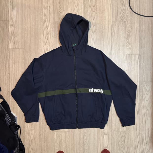 얼웨이즈왓듀슈두 캔버스 자켓 네이비 always