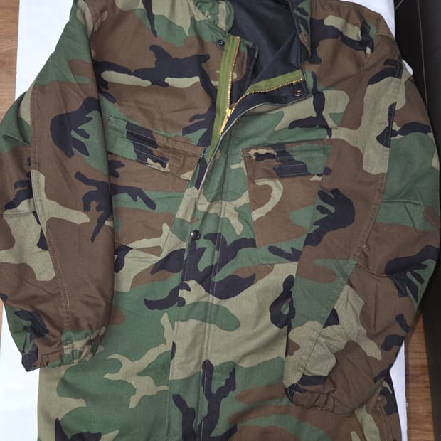 가슴85-95)미군 화생방보호복 자켓