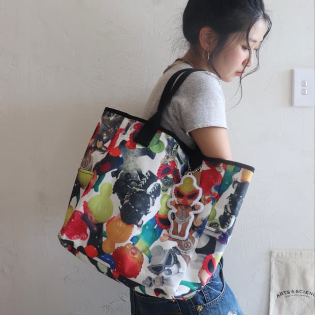 [Hysteric Mini] Character Charm Tote Bag