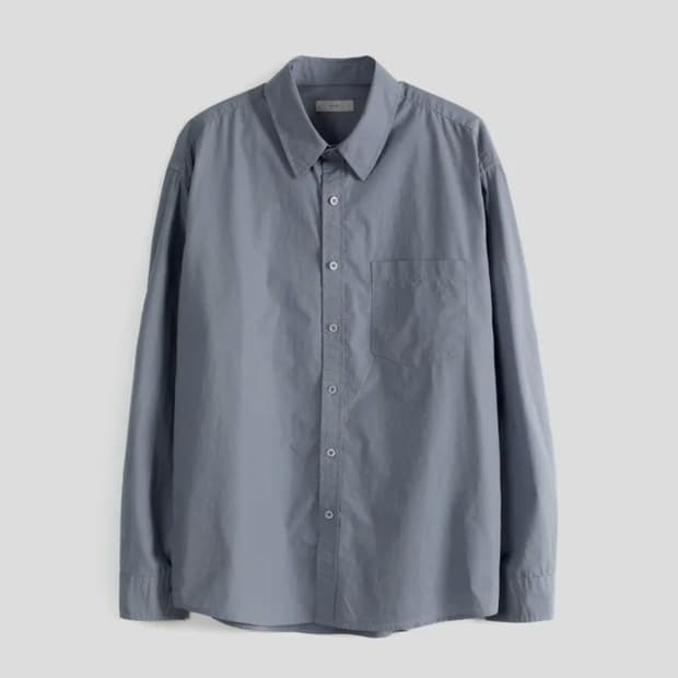 애습 스테디 셔츠 - 페일 블루