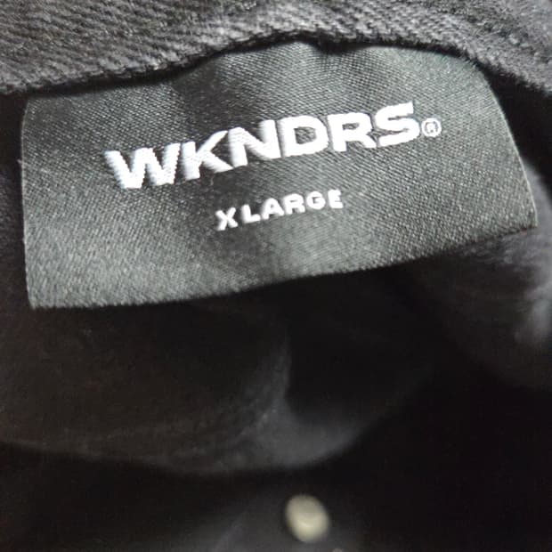 위캔더스 애플데님 블랙 XL