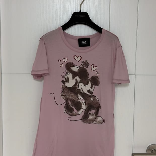 돌체앤가바나 미키 티셔츠 44,55 정품 