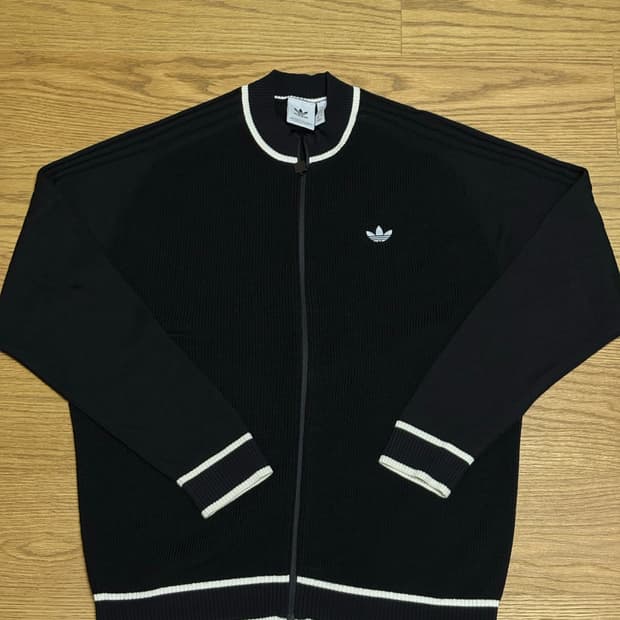아디다스 니트 집업 XXL