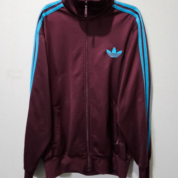 아디다스 파이어버드 마룬 스카이블루 버건디 트랙탑 저지 져지집업 105/