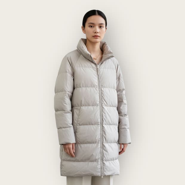1/ 아스페시 다운 롱패딩 점퍼