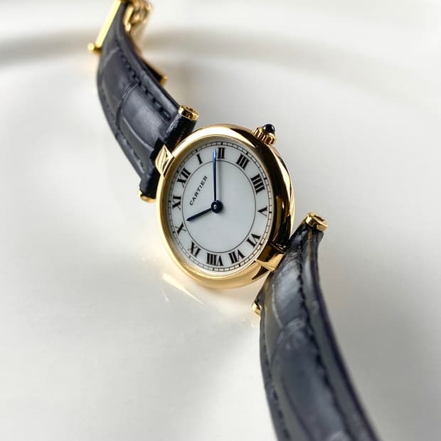 cartier vendome round 18K watch SM