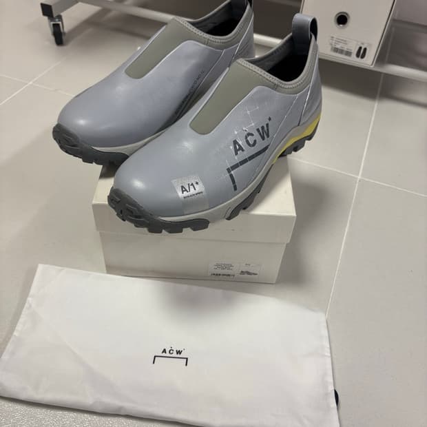 [42] A-COLD-WALL 어콜드월 NC 1 더트 목 슬립온 스니커즈