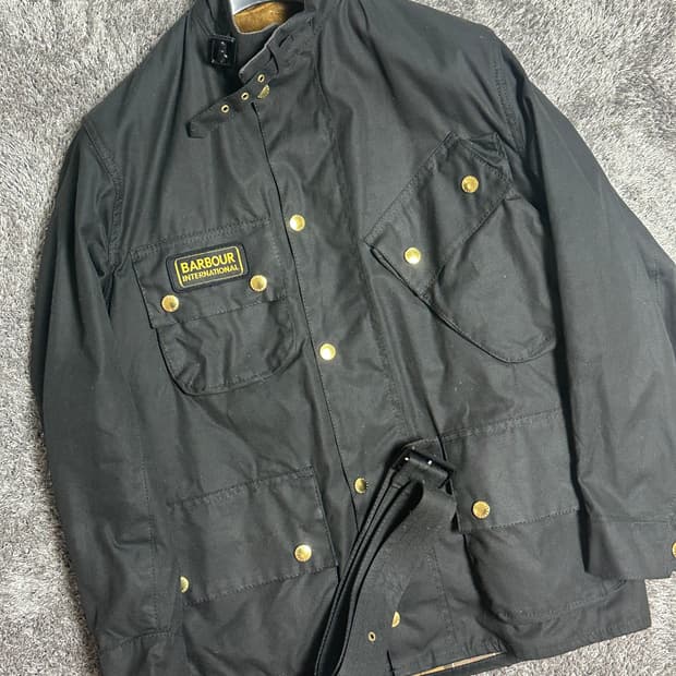 바버 인터네셔널 a7 왁스자켓 + 웜파일 내피 세트 36 사이즈