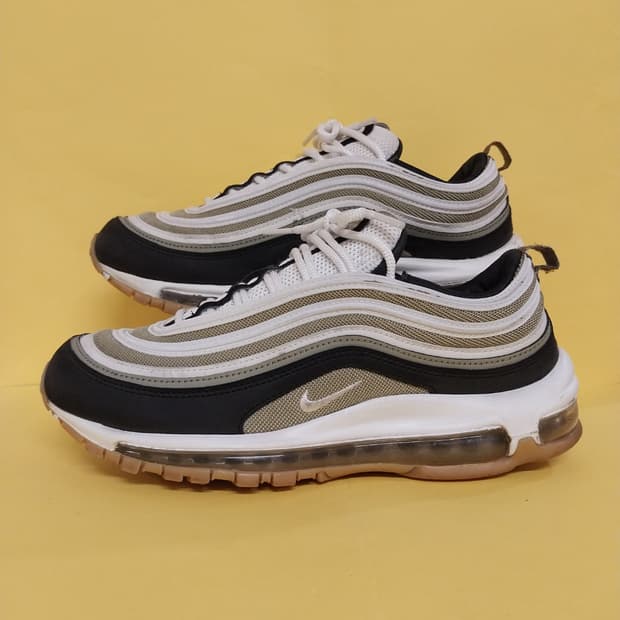 남성 나이키 에어맥스 97 올리브화이트 운동화 (255)