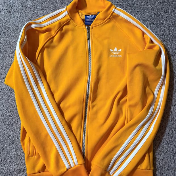 아디다스 옐로우 오리지널 파이어버드 져지