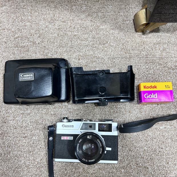 (민트급)캐논 캐노넷 ql17 G-3 필름카메라