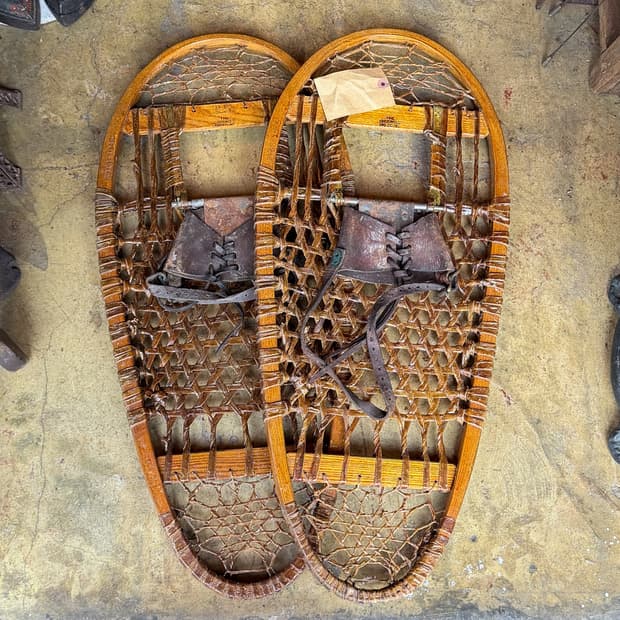 1945s WWII 미국 Groswold 고래힘줄 설피