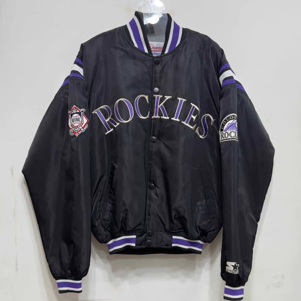 스타터 콜로라도 루키스 올드스쿨 점퍼