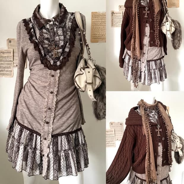 엑시즈팜 라떼갸루 대장 코디 와이즈걸 shop502 파우닝133