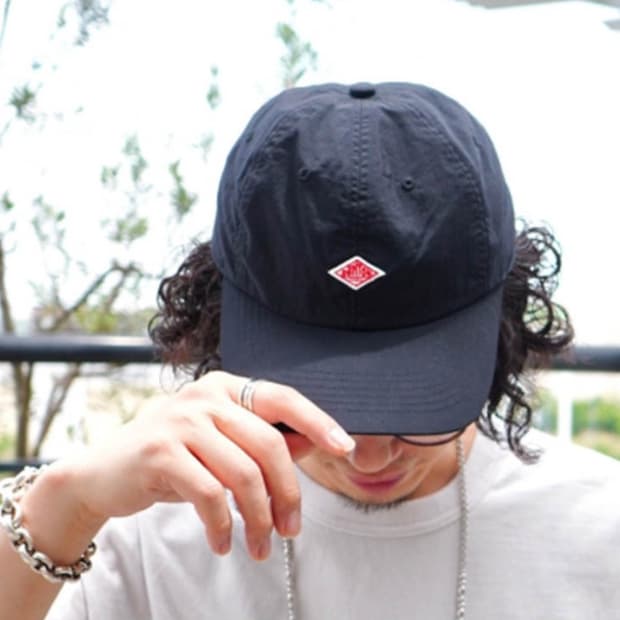 단톤 나일론 볼캡 블랙