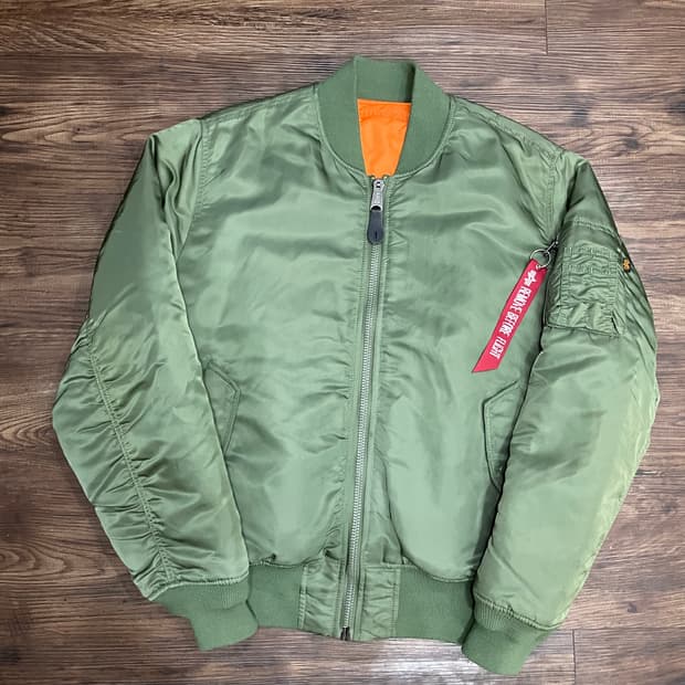 알파인더스트리 ma-1 마원 항공점퍼 세이지