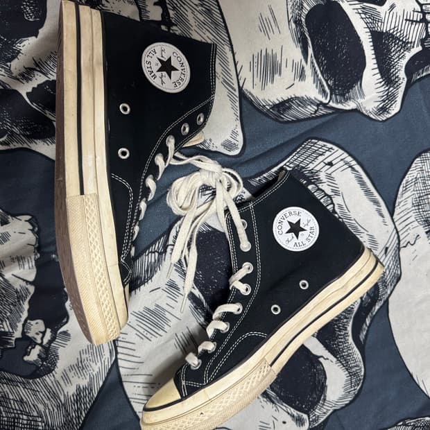 컨버스 블랙 하이탑 270