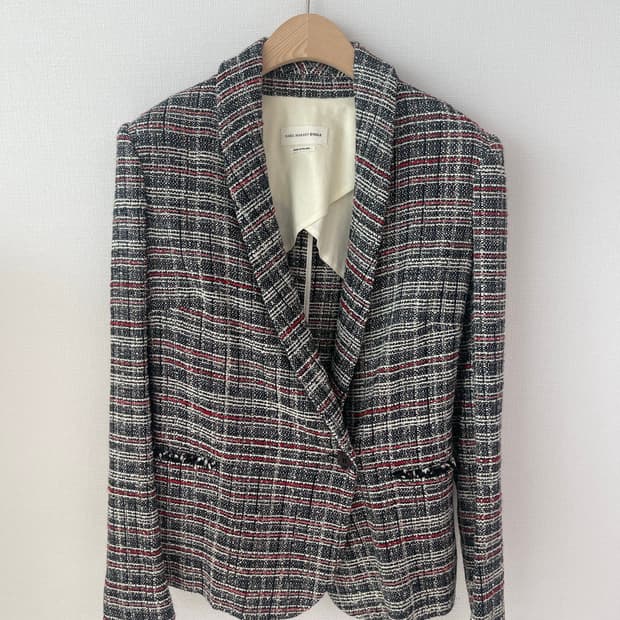 이자벨마랑 에뚜왈 트위드 자켓 36 (44)