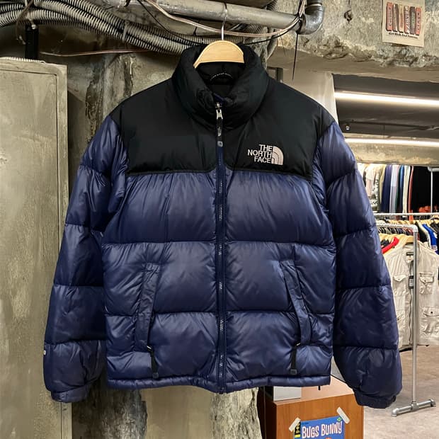 노스페이스 패딩 네이비 85  #csz1808 