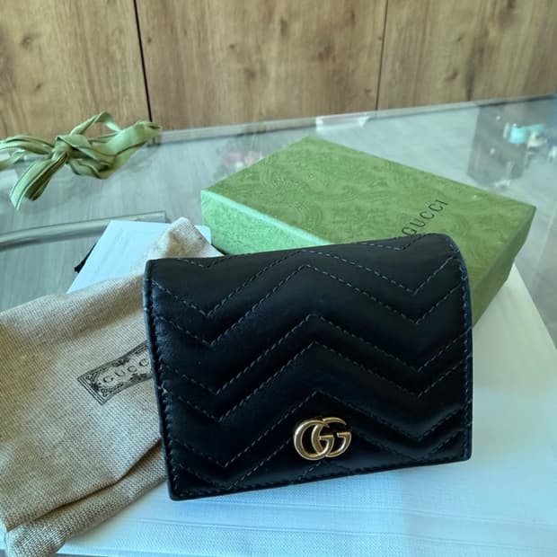 구찌 마몽 카드지갑/반지갑