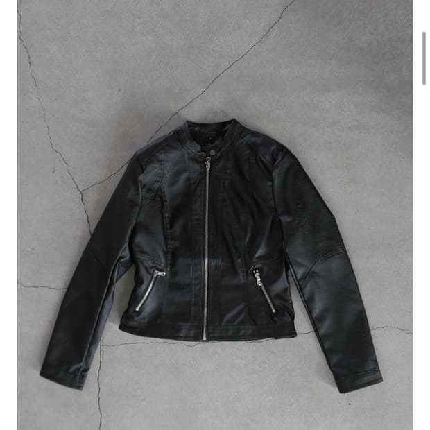 디에이디 가죽자켓 바이커자켓 c02-LJK(black)
