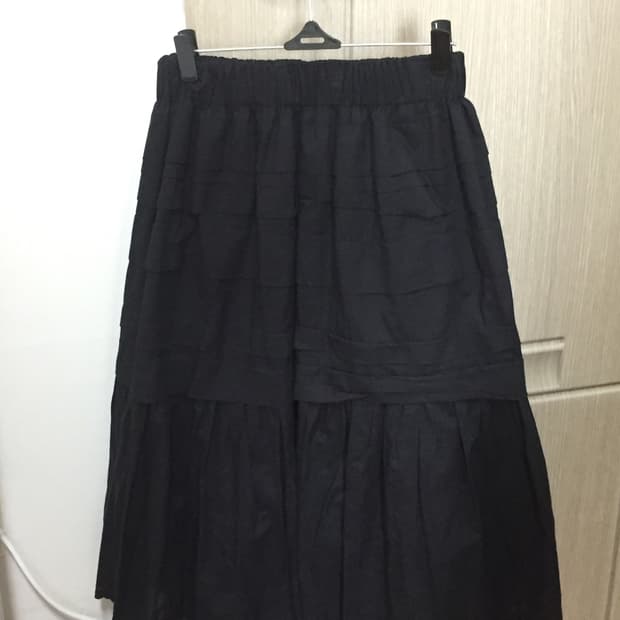 러플스커트 블랙
