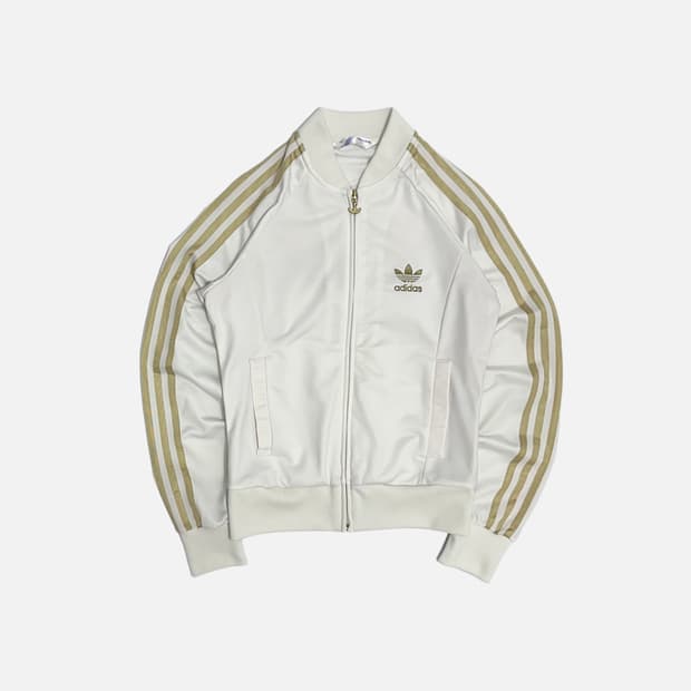 아디다스 메달리스트 흰금 져지 트랙탑 희귀