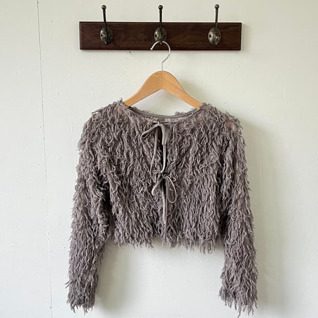 ANAP 프릴 숏 가디건