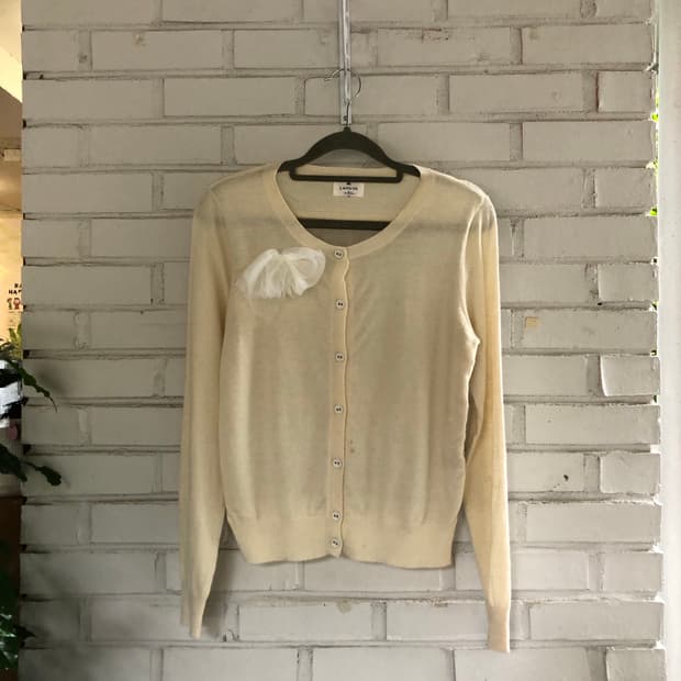 Lanvin 아이보리 가디건