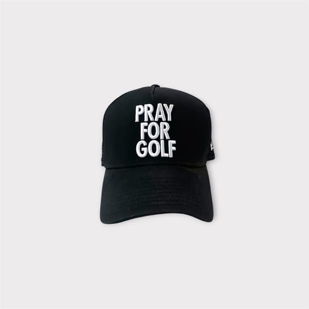 뉴에라 PRAY FOR GOLF 자수 메쉬 볼캡(1826)