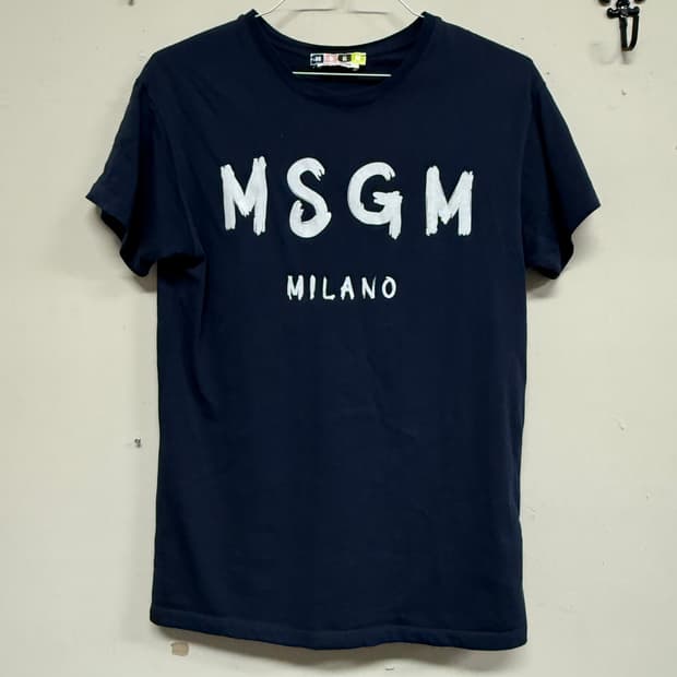 MSGM 로고 반팔티셔츠