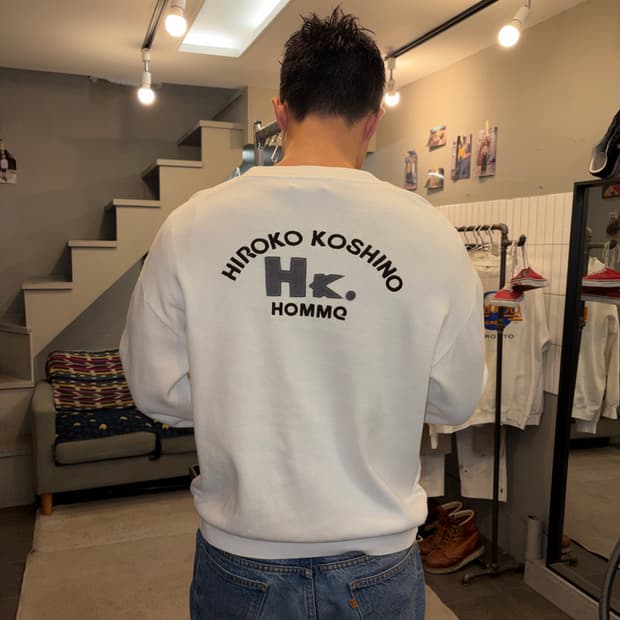 Hiroko Koshino Homme logo embroidery