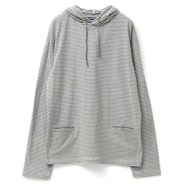 [4] 해칭룸 Stripe Hoodie Grey